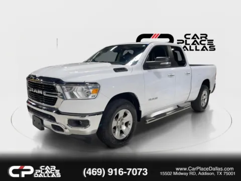 Another view of 2020 Ram 1500 Quad Cab Big Horn Pickup 4D 6 1/3 ft for sale in Addison, TX at Car Place Dallas