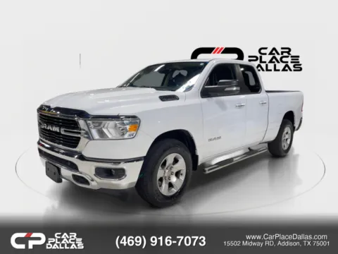 Another view of 2020 Ram 1500 Quad Cab Big Horn Pickup 4D 6 1/3 ft for sale in Addison, TX at Car Place Dallas