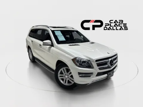 White 2013 Mercedes-Benz GL-Class GL 450 4MATIC,V8,3RD ROW,NAV,CAM,HTD STS,WHITE EXT,LOW MILES for sale in Addison, TX