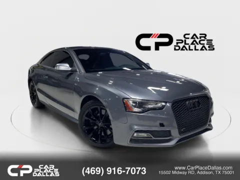 Gray 2013 Audi S5 Premium Plus Coupe 2D for sale in Addison, TX