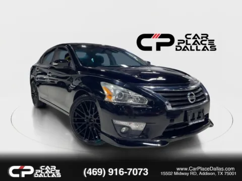 Black 2014 Nissan Altima 2.5 SL Sedan 4D for sale in Addison, TX