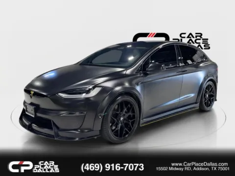 Another view of 2022 Tesla Model X Utility 4D Plaid AWD Electric for sale in Addison, TX at Car Place Dallas