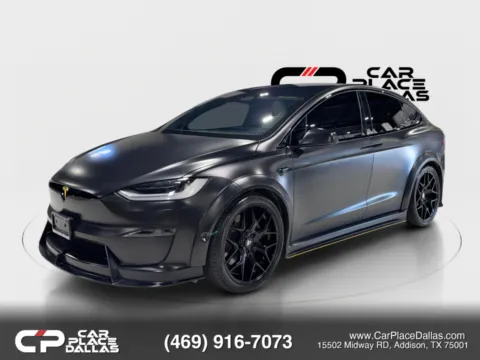 Another view of 2022 Tesla Model X Utility 4D Plaid AWD Electric for sale in Addison, TX at Car Place Dallas