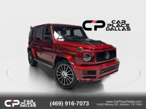 Red 2019 Mercedes-Benz G-Class G 550 Sport Utility 4D for sale in Addison, TX