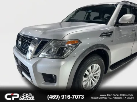 Another view of 2018 Nissan Armada SV Sport Utility 4D for sale in Addison, TX at Car Place Dallas