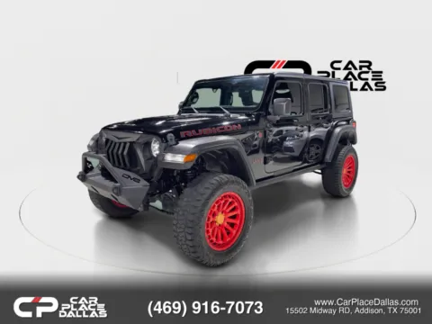 Another view of 2021 Jeep Wrangler Unlimited Rubicon Sport Utility 4D for sale in Addison, TX at Car Place Dallas