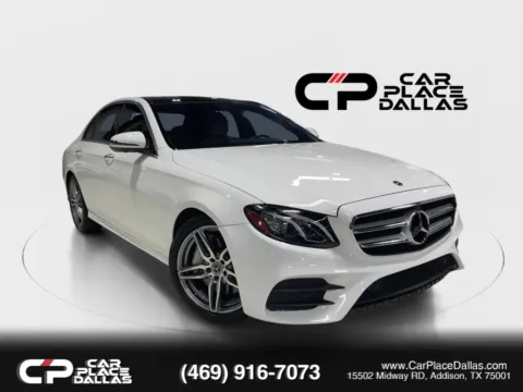 White 2020 Mercedes-Benz E-Class E 350 Sedan 4D for sale in Addison, TX