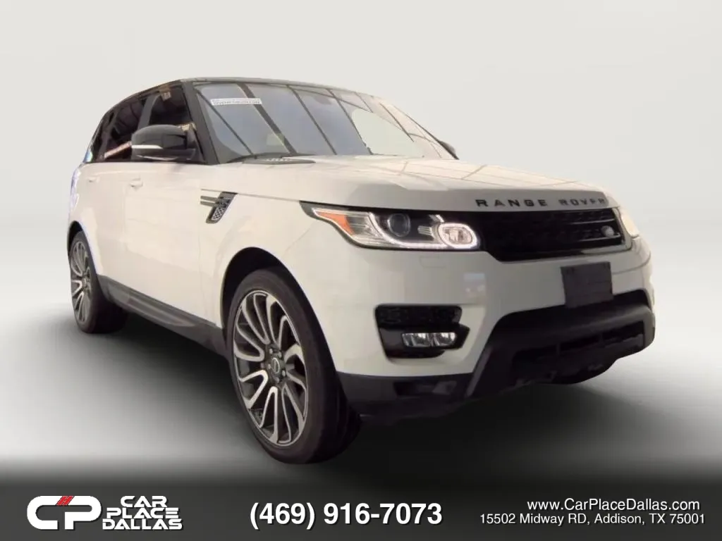 White 2016 Land Rover Range Rover Sport Supercharged Sport Utility 4D for sale in Addison, TX