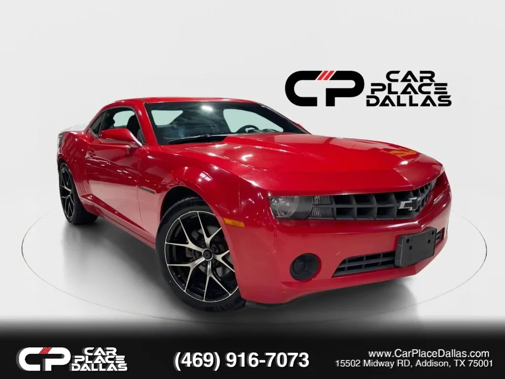 Red 2013 Chevrolet Camaro LS Coupe 2D for sale in Addison, TX