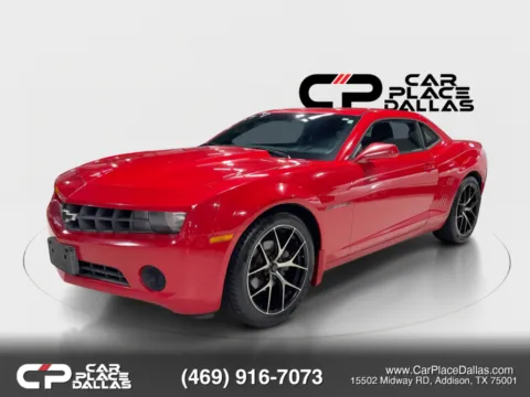 Another view of 2013 Chevrolet Camaro LS Coupe 2D for sale in Addison, TX at Car Place Dallas