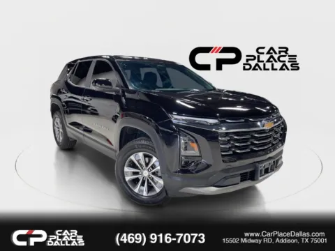 Black 2026 Chevrolet Equinox LT Sport Utility 4D for sale in Addison, TX