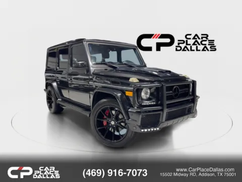 Black 2013 Mercedes-Benz G-Class G 63 AMG 4MATIC Sport Utility 4D for sale in Addison, TX
