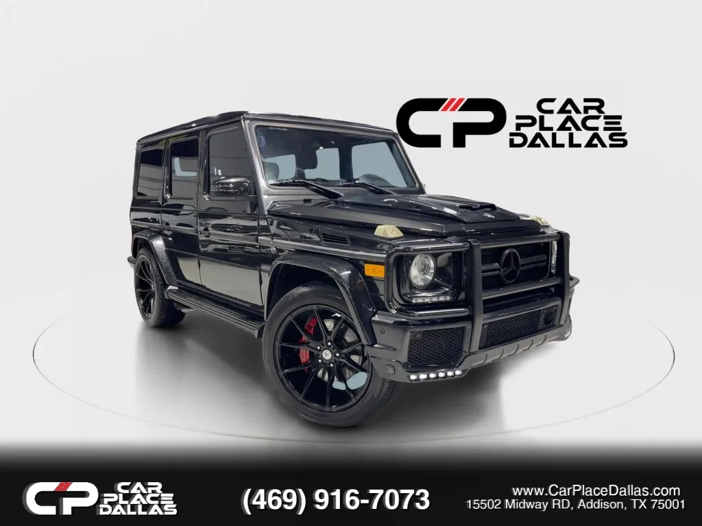 Black 2013 Mercedes-Benz G-Class G 63 AMG 4MATIC Sport Utility 4D for sale in Addison, TX