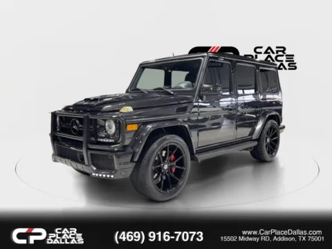 Another view of 2013 Mercedes-Benz G-Class G 63 AMG 4MATIC Sport Utility 4D for sale in Addison, TX at Car Place Dallas