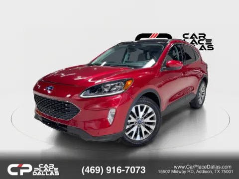 Photos of 2021 Ford Escape Titanium Hybrid Sport Utility 4D for sale in Addison, TX at Car Place Dallas