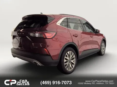 Another view of 2021 Ford Escape Titanium Hybrid Sport Utility 4D for sale in Addison, TX at Car Place Dallas