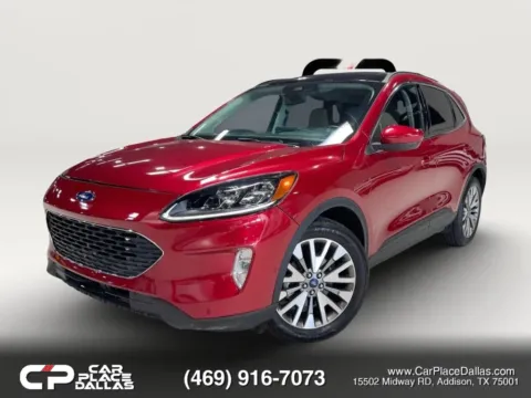 Photos of 2021 Ford Escape Titanium Hybrid Sport Utility 4D for sale in Addison, TX at Car Place Dallas