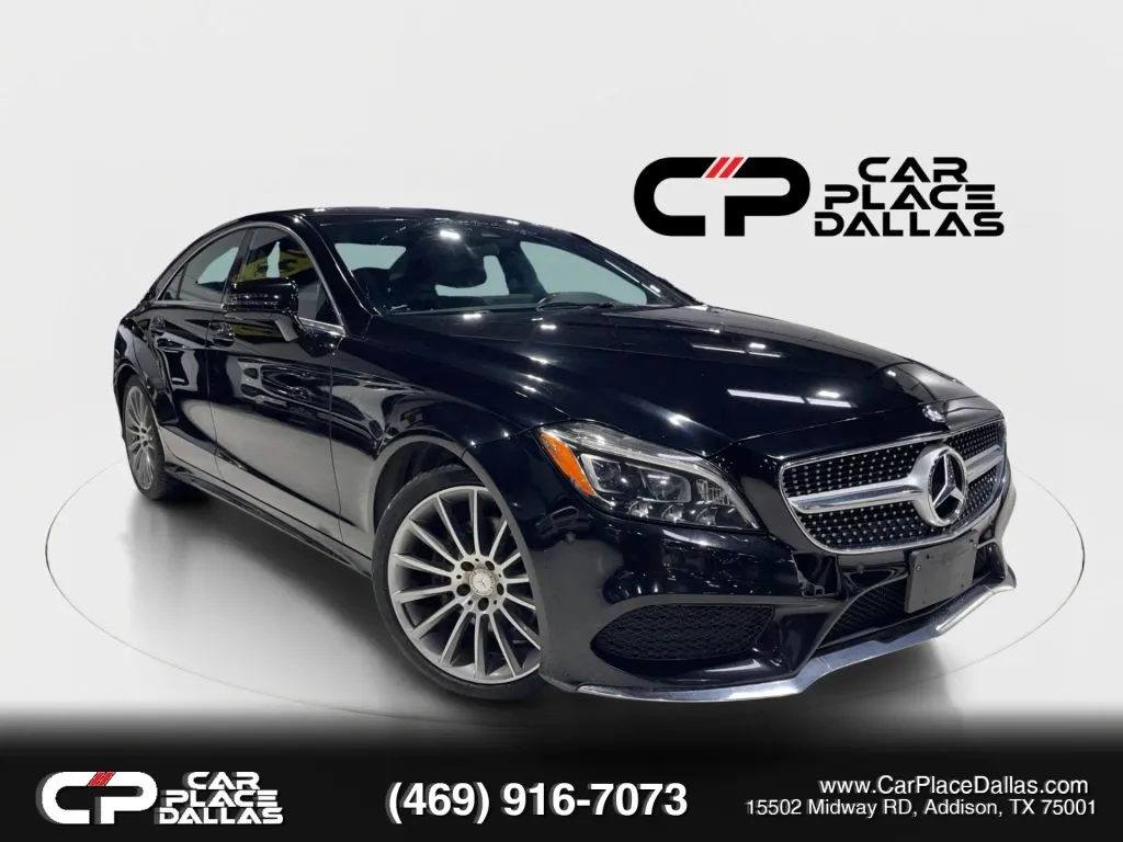 Black 2015 Mercedes-Benz CLS-Class CLS 400 4MATIC Coupe 4D for sale in Addison, TX