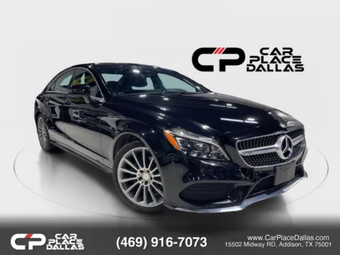 Black 2015 Mercedes-Benz CLS-Class CLS 400 4MATIC Coupe 4D for sale in Addison, TX