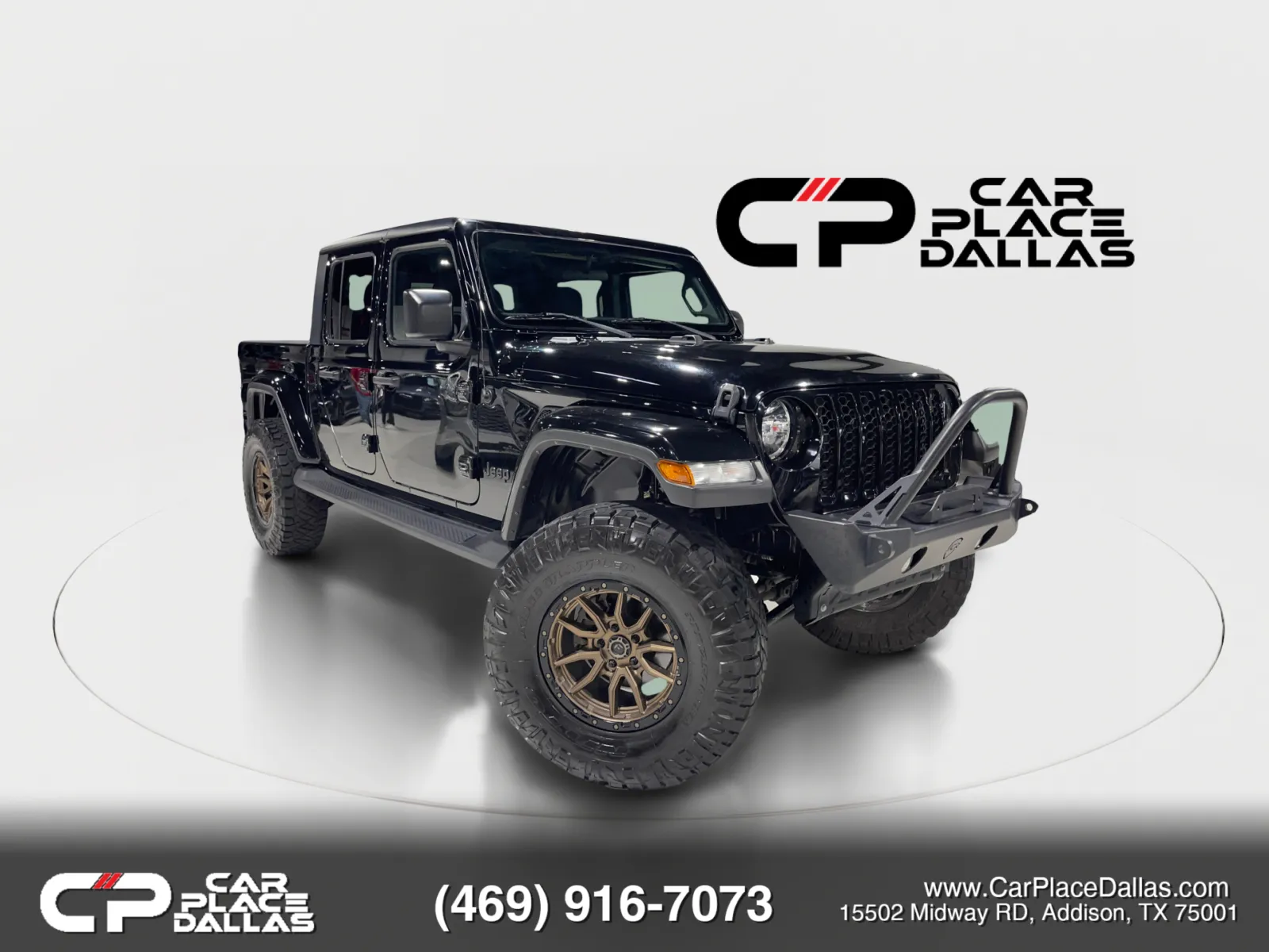 Black 2022 Jeep Gladiator Sport Altitude Pickup 4D 5 ft for sale in Addison, TX