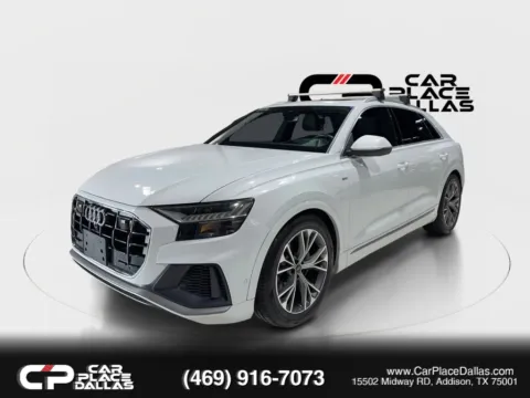 Another view of 2021 Audi Q8 55 TFSI Prestige Sport Utility 4D for sale in Addison, TX at Car Place Dallas