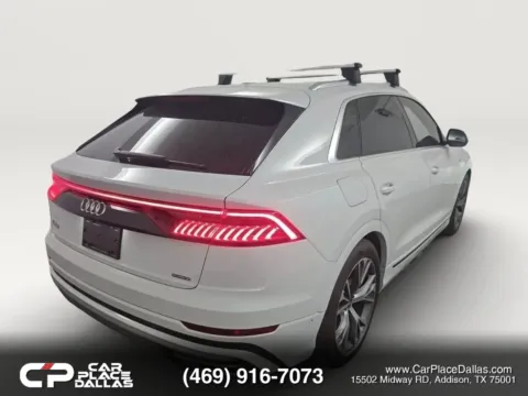 Another view of 2021 Audi Q8 55 TFSI Prestige Sport Utility 4D for sale in Addison, TX at Car Place Dallas