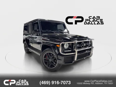 Black 2017 Mercedes-Benz AMG G-Class G 63 AMG Sport Utility 4D for sale in Addison, TX