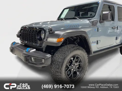 More photos of 2024 Jeep Wrangler 4xe Willys 4xe Sport Utility 4D at Car Place Dallas, TX