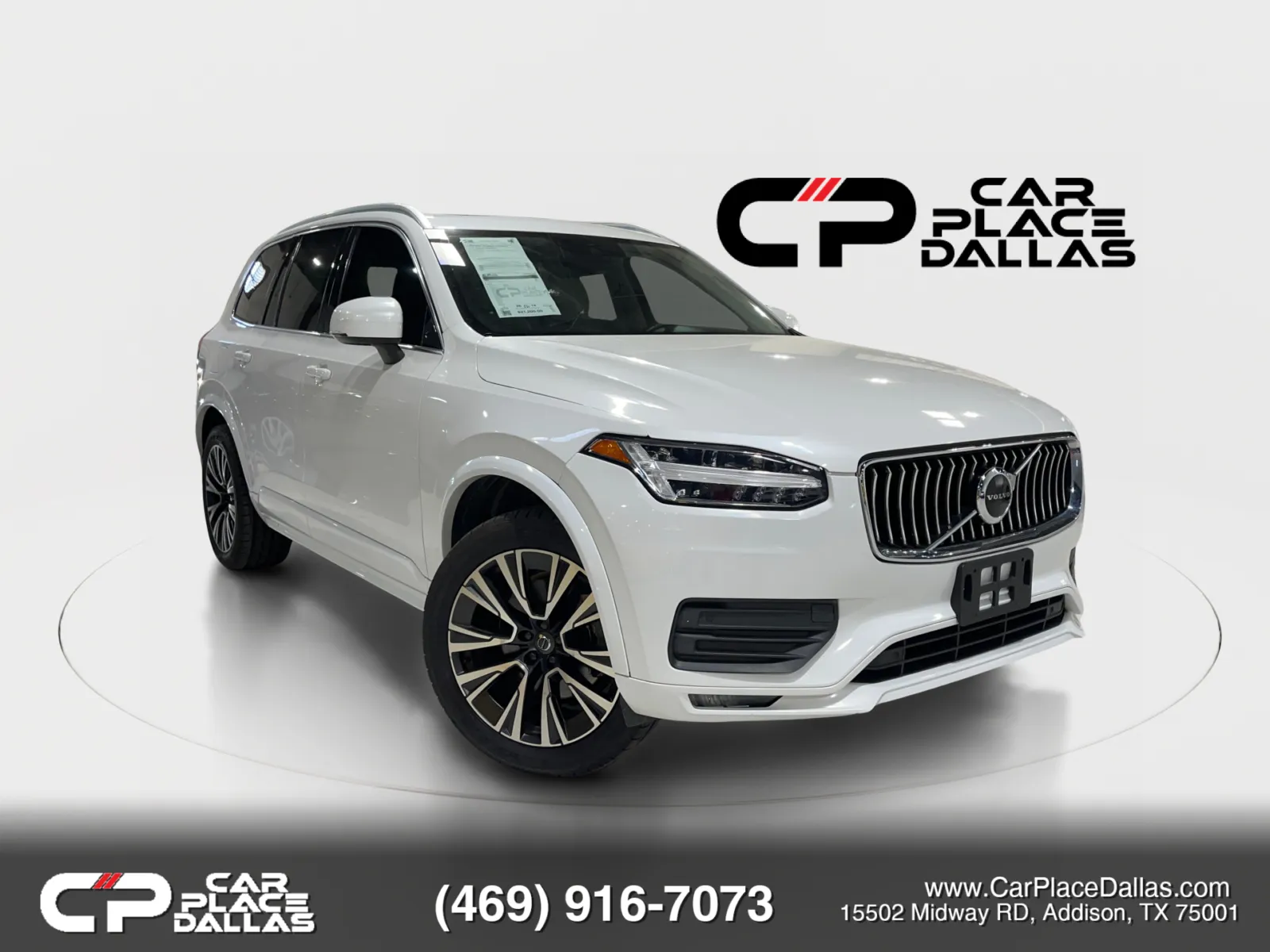 White 2020 Volvo XC90 T6 Momentum Sport Utility 4D for sale in Addison, TX