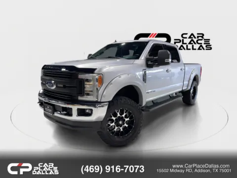 Photos of 2019 Ford F250 Super Duty Crew Cab Lariat Pickup 4D 6 3/4 ft for sale in Addison, TX at Car Place Dallas