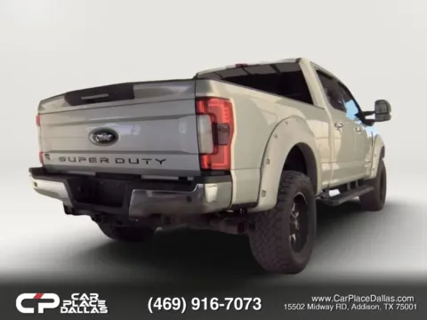 Photos of 2019 Ford F250 Super Duty Crew Cab Lariat Pickup 4D 6 3/4 ft for sale in Addison, TX at Car Place Dallas