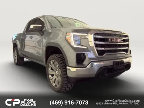 Gray 2020 GMC Sierra 1500 Crew Cab SLE Pickup 4D 5 3/4 ft for sale in Addison, TX