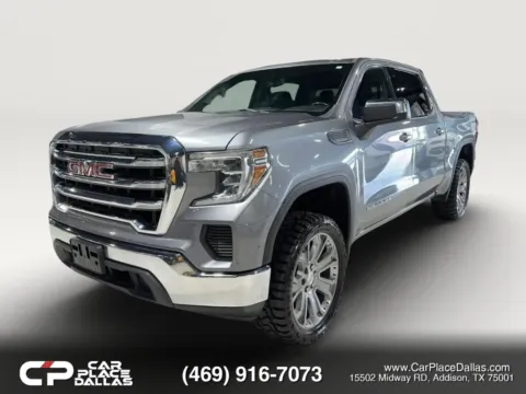 Another view of 2020 GMC Sierra 1500 Crew Cab SLE Pickup 4D 5 3/4 ft for sale in Addison, TX at Car Place Dallas