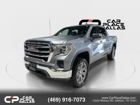 Another view of 2020 GMC Sierra 1500 Crew Cab SLE Pickup 4D 5 3/4 ft for sale in Addison, TX at Car Place Dallas
