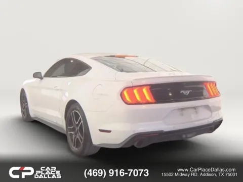 Another view of 2020 Ford Mustang EcoBoost Premium Coupe 2D for sale in Addison, TX at Car Place Dallas