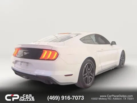Photos of 2020 Ford Mustang EcoBoost Premium Coupe 2D for sale in Addison, TX at Car Place Dallas
