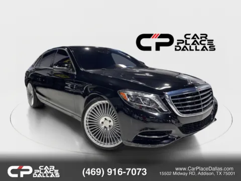 Black 2015 Mercedes-Benz S-Class S 550 Sedan 4D for sale in Addison, TX