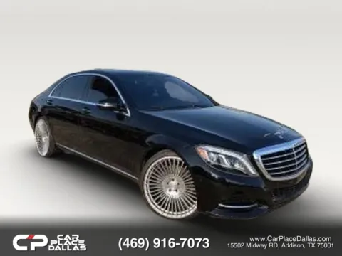 Black 2015 Mercedes-Benz S-Class S 550 Sedan 4D for sale in Addison, TX
