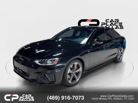 Another view of 2023 Audi A4 S line 45 TFSI Premium Plus Sedan 4D for sale in Addison, TX at Car Place Dallas