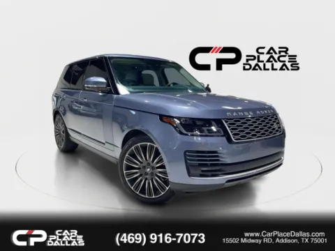 Blue 2020 Land Rover Range Rover P400 HSE Sport Utility 4D for sale in Addison, TX