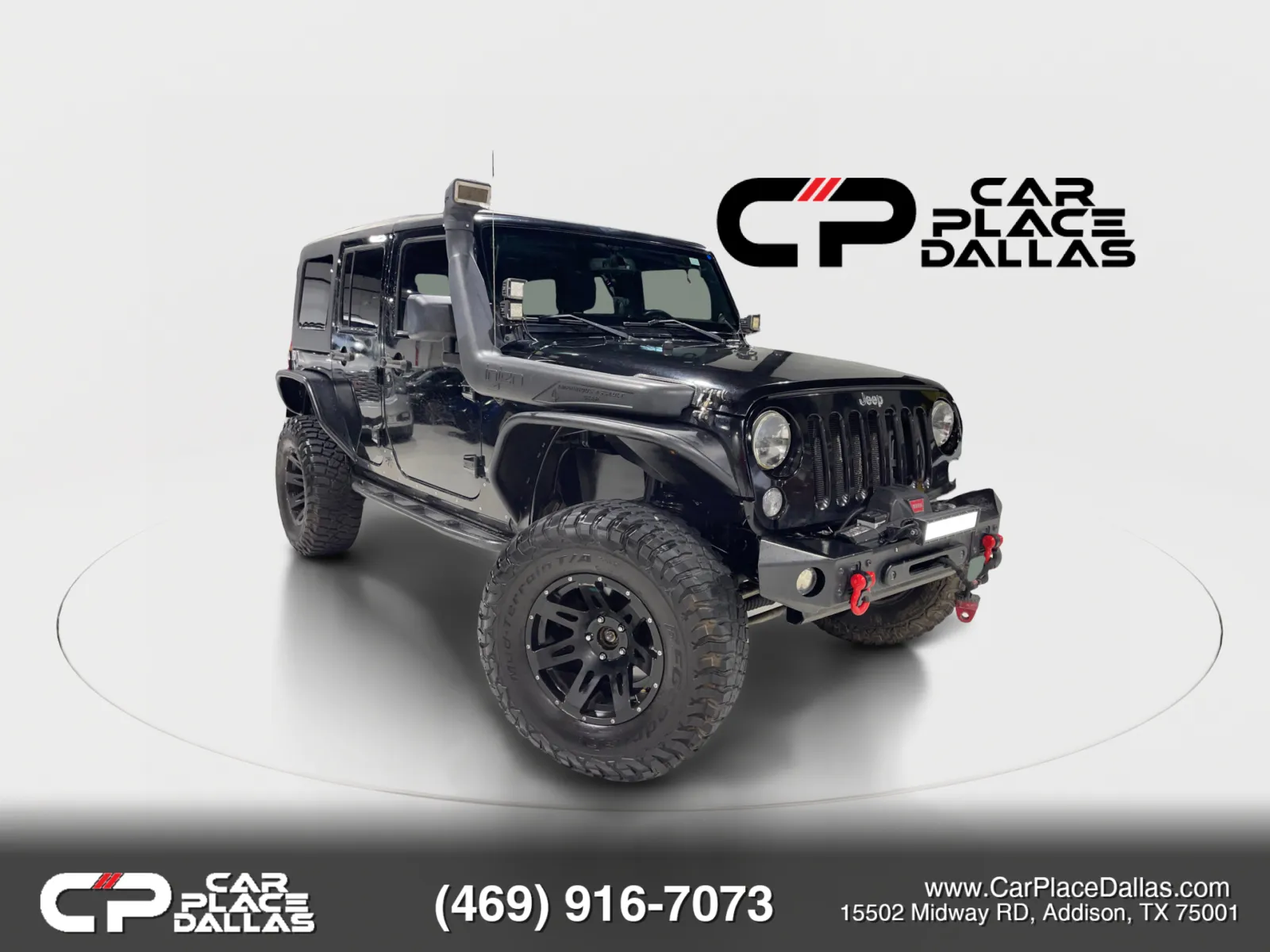 Black 2014 Jeep Wrangler Unlimited Rubicon Sport Utility 4D for sale in Addison, TX