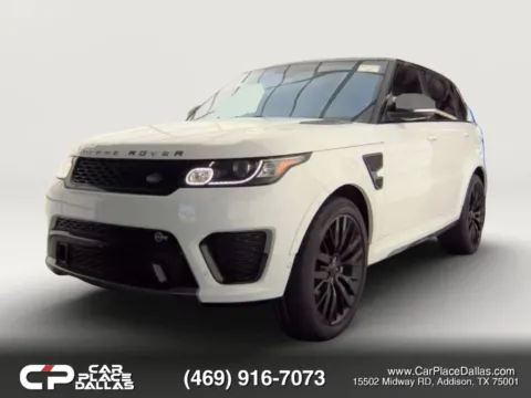 Photos of 2016 Land Rover Range Rover Sport SVR Sport Utility 4D for sale in Addison, TX at Car Place Dallas