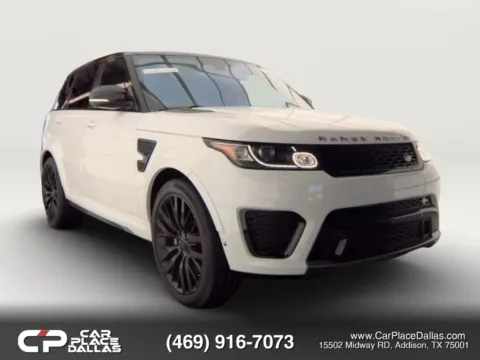 Red 2016 Land Rover Range Rover Sport SVR Sport Utility 4D for sale in Addison, TX