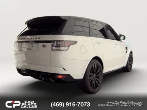 Another view of 2016 Land Rover Range Rover Sport SVR Sport Utility 4D for sale in Addison, TX at Car Place Dallas