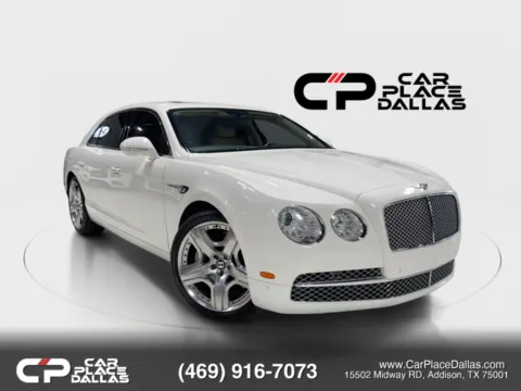 White 2014 Bentley Flying Spur W12 Sedan 4D for sale in Addison, TX