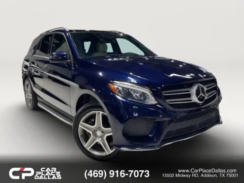 Gray 2016 Mercedes-Benz GLE 400 4MATIC Sport Utility 4D for sale in Addison, TX