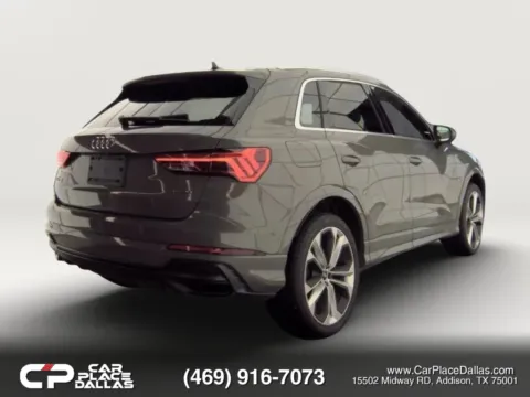 Another view of 2021 Audi Q3 45 TFSI S line Premium Plus Sport Utility 4D for sale in Addison, TX at Car Place Dallas