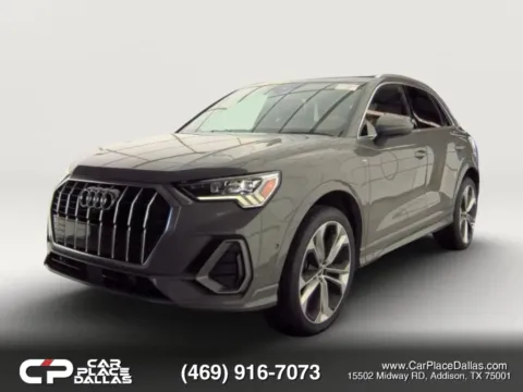 Photos of 2021 Audi Q3 45 TFSI S line Premium Plus Sport Utility 4D for sale in Addison, TX at Car Place Dallas