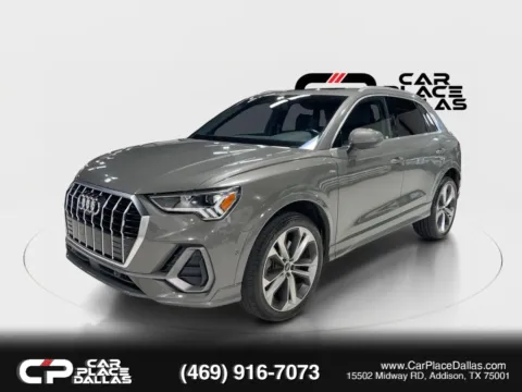 Another view of 2021 Audi Q3 45 TFSI S line Premium Plus Sport Utility 4D for sale in Addison, TX at Car Place Dallas