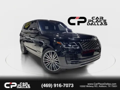 Black 2019 Land Rover Range Rover Sport Utility 4D for sale in Addison, TX
